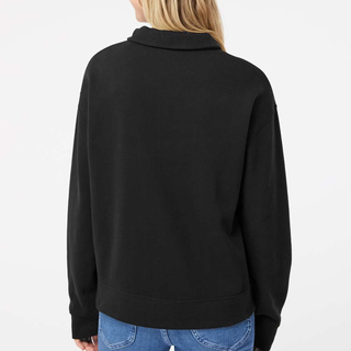 Custom Embroidered Sueded Fleece Quarter-Zip Sweatshirt