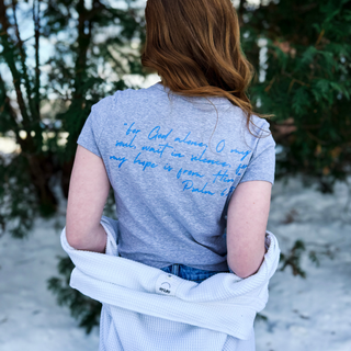 Ask Me Where My Hope Comes From Micro Rib Baby Tee