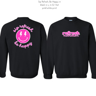 Custom Bluk Order For Refresh Nutrition (Crewnecks)