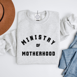 Ministry of Motherhood Christian Mothers Day Crewneck Sweatshirt