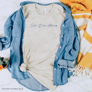 Soli Deo Gloria Cute Christian T-Shirt