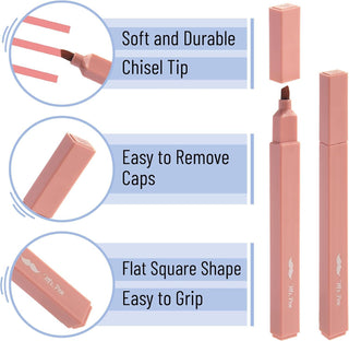 Aesthetic Highlighters 10 Pack No Bleed