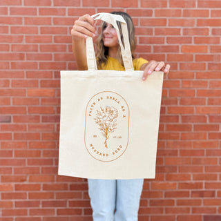 Mustard Seed Faith Book Tote