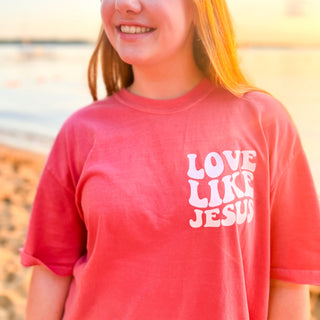 Love Like Jesus Comfort Colors T Shirt
