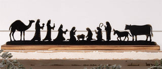 Nativity Scene Silhouette