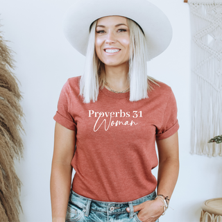 Proverbs 31 Woman Christian Mothers Day T-Shirt