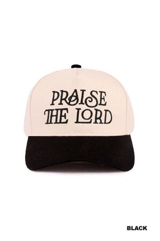 Praise The Lord Two Tone Cotton Hat