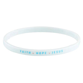 Silicone Bracelet - God Is Faithful - 4pc