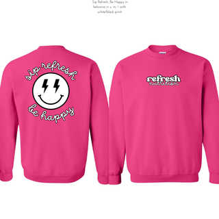 Custom Bluk Order For Refresh Nutrition (Crewnecks)