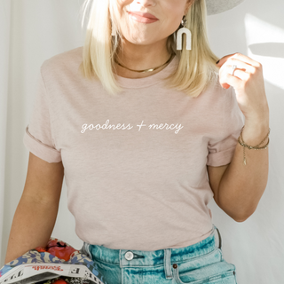 Goodness and Mercy Christian T-Shirt