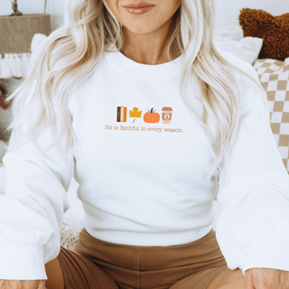 October 2025 Sweatshirt of the Month: He Is Faithfull In Every Season