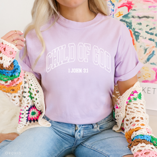 Child of God Christian Crewneck T-Shirt Faith Apparel