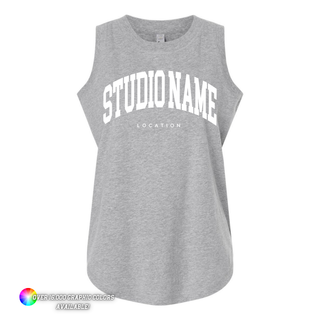 Custom Branded Logo Women's Relaxed Fine Jersey Tank - 3592 Sustainable Style