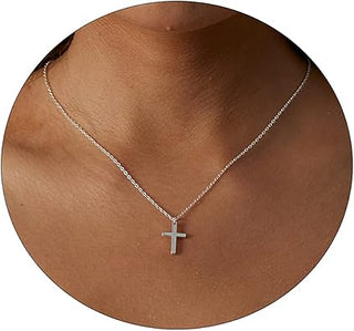 Silver Cross Necklace