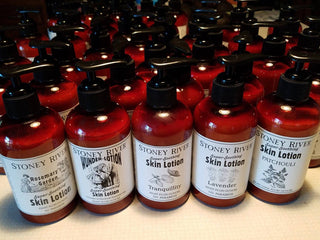 Body Lotion - 8 oz pump bottles with essential oils