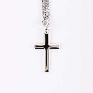 Necklace Cross - Sterling Silver - 24"