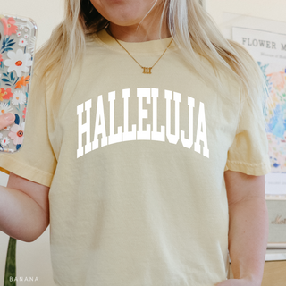 Hallelujah Cute Christian Graphic T-Shirt