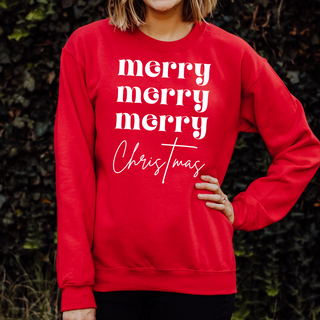 Merry Christmas Christian Christmas Crewneck Sweatshirt