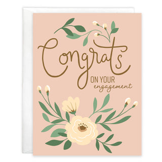 Wedding Greeting Card - Engagement Congrats