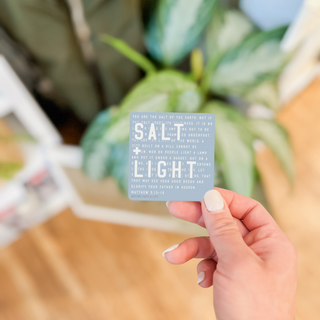 Salt and Light Sticker