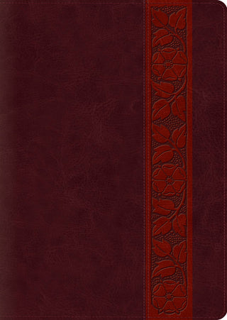 ESV Study Bible, LP (TT, Mahogany, Idx)