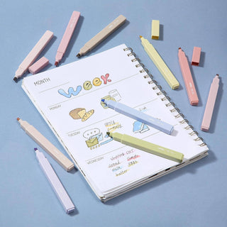 Aesthetic Highlighters 10 Pack No Bleed