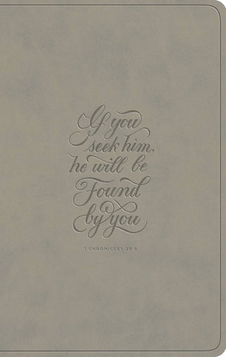 ESV LP Value Thinline Bible (TT, Stone)