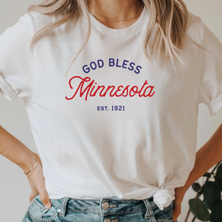 God Bless Your Custom City Hometown T-Shirt