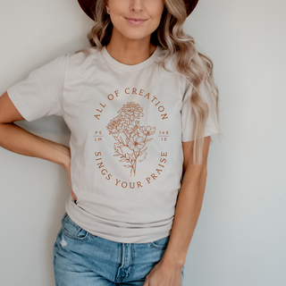 All Creation Sings Your Praise Graphic T-Shirt