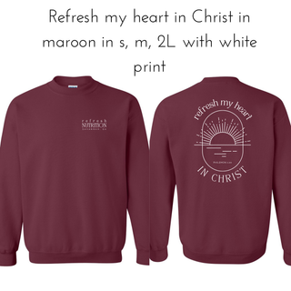 Custom Bluk Order For Refresh Nutrition (Crewnecks)