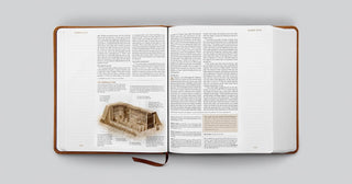 ESV Journaling Study Bible (TruTone over Board, Nubuck Caramel)