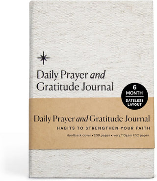 Christian Daily Prayer & Gratitude Journal