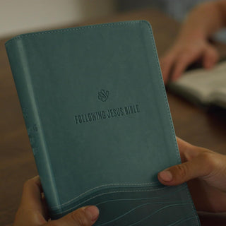 ESV Following Jesus Bible (TruTone, Teal)