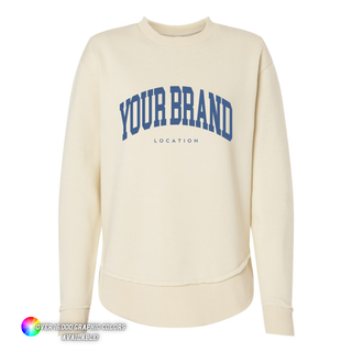 LAT Women's Weekend Fleece Crewneck Sweatshirt - 3 order minimum