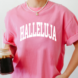 Hallelujah Cute Christian Graphic T-Shirt