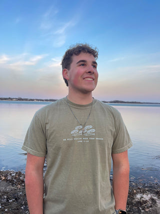 Loaves and Fish He Will Provide Comfort Colors T-shirt - April 2026