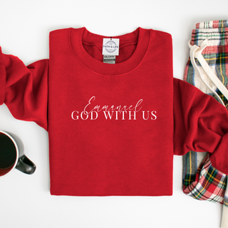 Emmanuel Christmas Crewneck Sweatshirt