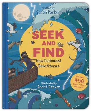 Seek and Find: New Testament Bible Stories: With Over 450 Things to Find and Count!