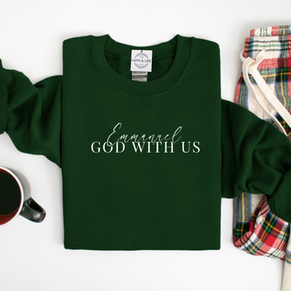 Emmanuel Christmas Crewneck Sweatshirt