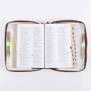 Canvas Bible Cover Isaiah 40:8, Size Large