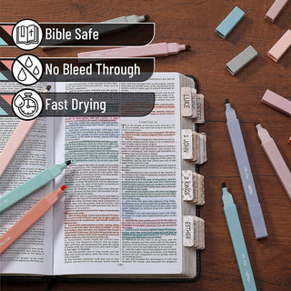 Aesthetic Highlighters Set of 8 Chisel Tip