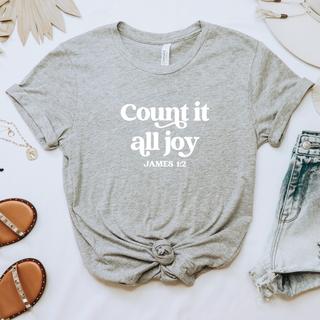 Count It All Joy: September 2026 T-Shirt of the Month