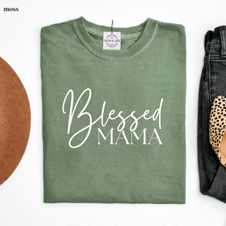 Blessed Mama Christian Mothers Day T-Shirt