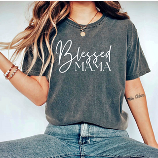 Blessed Mama Christian Mothers Day T-Shirt