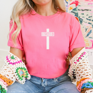 Unashamed Cross Christian Graphic T-Shirt