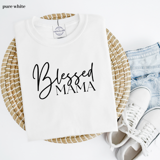 Blessed Mama Christian Mothers Day T-Shirt