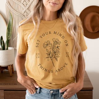 Set Your Mind On Things Above Short Sleeve T-Shirt