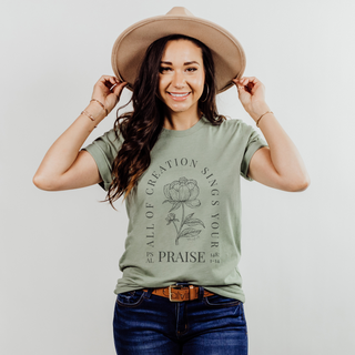 All Creation Sings Your Praise Graphic T-Shirt