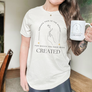 Perhaps This Is The Moment You Were Created For Christian Womens T-Shirt