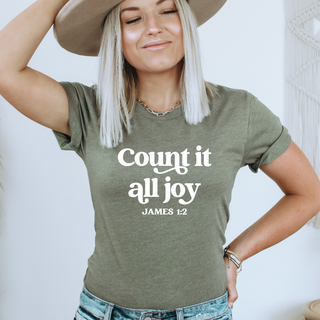 Count It All Joy: September 2026 T-Shirt of the Month